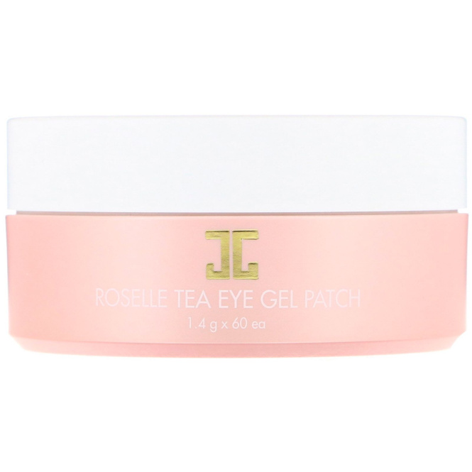 Jayjun Cosmetic, Гелевый патч для глаз с чаем каркадэ, 60 патчей, по 1,4 г каждый