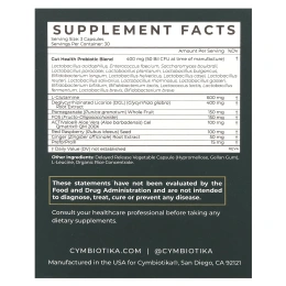 Cymbiotika, Пробиотик, 50 млрд КОЕ, 90 капсул