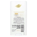 Dove, Vitamin Care + дезодорант, персики и масло ши, 74 г (2,6 унции)