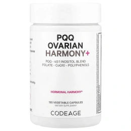 Codeage, PQQ Ovarian Harmony +, 120 растительных капсул