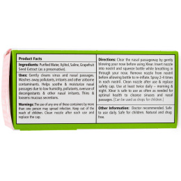 Xlear, Xylitol, спрей для носа, натуральный соляной раствор, 3 флакона, 0,75 жидкой унции (22 мл) каждый