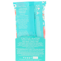 Pacifica, Makeup Removing Wipes, Cactus Water, 30 Pre-Moistened Natural Towelettes