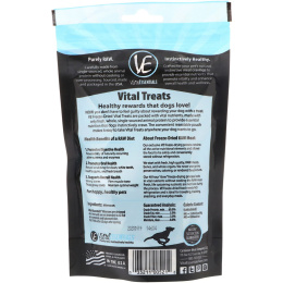 Vital Essentials, Freeze-Dried Treats For Dogs, Minnows, 1.0 oz (28.3 g)