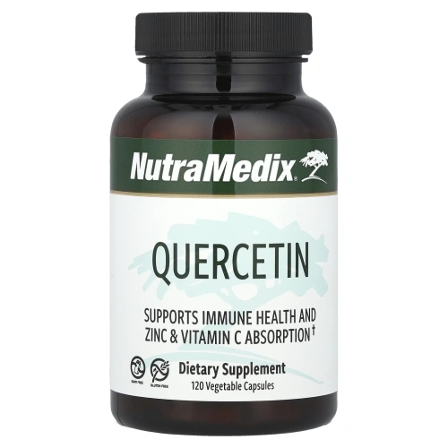 NutraMedix, Кверцетин, 120 растительных капсул