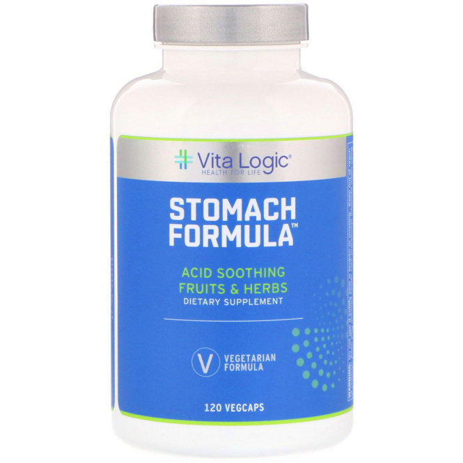 Vita Logic, Stomach Formula, 120 Vegcaps