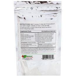 Vet Organics, EcoImmune, Натуральная оздоравливающая пищевая добавка, Формула для поддержки и улучшения иммунитета, Для собак и кошек, 4 унц. (113 г)