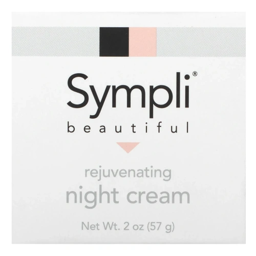 Sympli Beautiful, Омолаживающий ночной крем, 60 мл (2 жидк. унции)