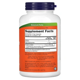 Now Foods, Кора корицы, 600 мг, 240 капсул