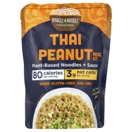 Miracle Noodle, набор блюд, тайский арахис, 260 г (9,2 унции)