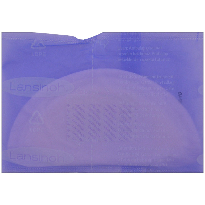 Lansinoh, Вкладыши для кормящих для абсолютной защиты, Максимум, 50 вкладышей