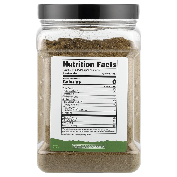 Nutricost, Pantry, молотые семена сельдерея, 771 г (27,5 унции)