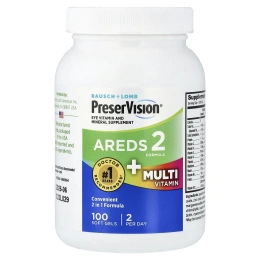 PreserVision, AREDS 2, формула с мультивитаминами, 100 капсул