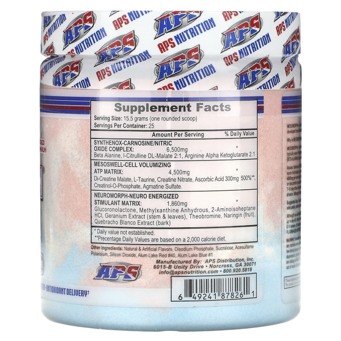 APS, Mesomorph, Rocket Pop, 388 г (13,68 унции)