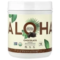 Aloha, Organic Protein Powder, Chocolate, 1 lb 3 oz (540 g)