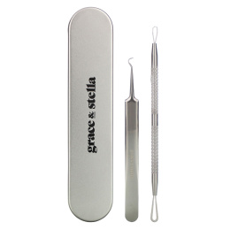 Grace & Stella, набор для удаления черных точек, 2 предмета