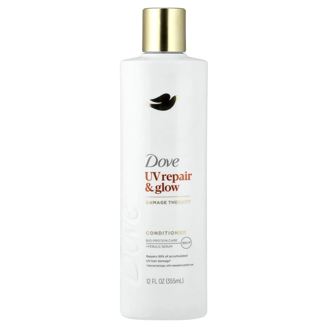 Dove, UV Repair & Glow, восстанавливающий кондиционер, 355 мл (12 жидк. унций)