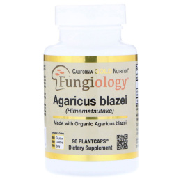California Gold Nutrition, Agaricus Blazei (Himematsutake), 90 PlantCaps