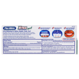 Plus White, Отбеливание зубов и предотвращение образование зубного камня, прохладный мятный гель, 3,5 унции (100 г)