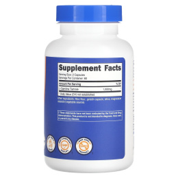 Nutricost, L-карнитин тартрат, 1000 мг, 120 капсул (500 мг в 1 капсуле)