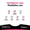 Intelligent Labs, пробиотики и пребиотики с фруктоолигосахаридами для женщин, 60 вегетарианских капсул