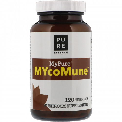 Pure Essence, MyPure, MYcoMune, 120 капсул в растительной оболочке