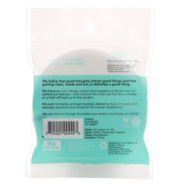 Daily Concepts, Отшелушивающий скраббер для тела, средний, 1 скраббер