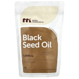 Micro Ingredients, Масло семян чёрного орегано с маслом орегано, 240 мягких капсул