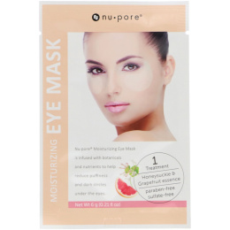 Nu-Pore, Moisturizing Eye Mask, 2 Single-Use Pouches, 6 g (0.21 fl oz) Each