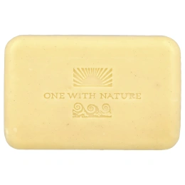One with Nature, Минеральное мыло тройного измельчения, лимонный шалфей, 200 г (7 унций)