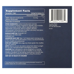 ProHealth Longevity, Energy NADH, 12,5 мг, 30 таблеток