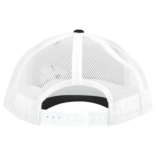 MuscleTech, Snapback Trucker Cap, Black/White, 1 Count