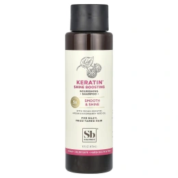 Soapbox, Питательный шампунь, кератиновое усиление блеска, для шелковистых, непослушных волос, 473 мл (16 жидк. унц.)