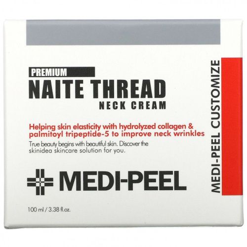 Medi-Peel, Premium Naite Thread, крем для шеи, 100 мл (3,38 жидк. унции)
