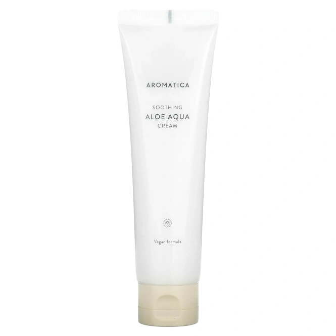 Aromatica, Soothing Aloe Aqua Cream, 5.07 oz (150 g)