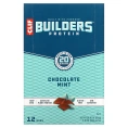 Clif Bar, Шоколадный батончик Builder's с мятой 12 батончиков