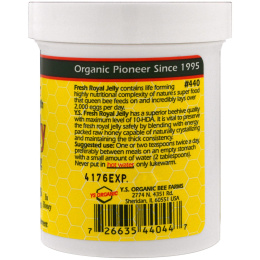 Y.S. Eco Bee Farms, Мед с маточным молочком, 625 мг, 5.6 унций (160 г)