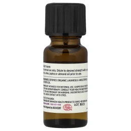 Swanson, Сертифицированное органическое эфирное масло лаванды, 15 мл (0,5 жидк. унц.)