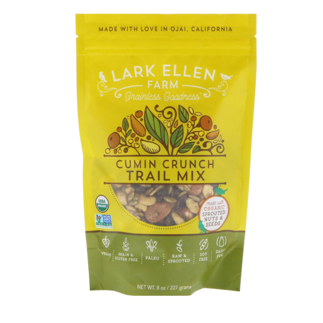 Lark Ellen Farm, Trail Mix, Cumin Crunch, 8 oz (227 g)