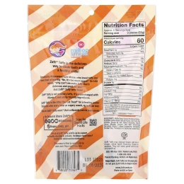 Zollipops, Zaffi® Taffy, апельсин и сливки, 142 г (5 унций)