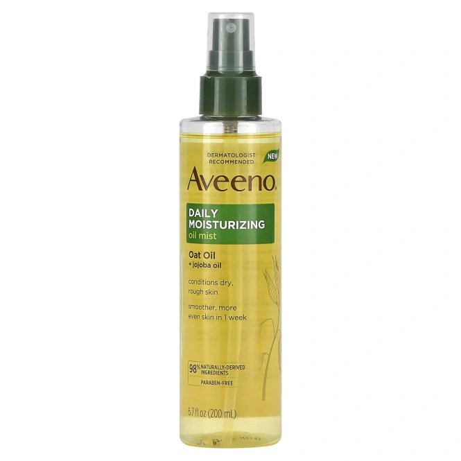 Aveeno, Daily Moisturizing Oil Mist, Oat Oil + Jojoba Oil, 6.7 fl oz (200 ml)
