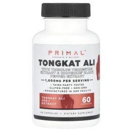 PrePrimal, Тонгкат Али, 60 капсул