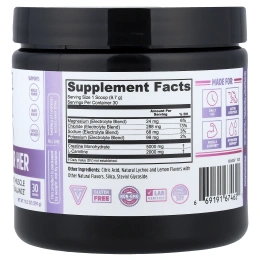Zhou Nutrition, Creatine For Her, со вкусом личи и лимона, 291 г (10,3 унции)