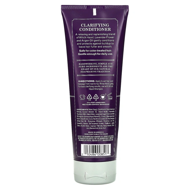 Grandpa's, Кондиционер с гамамелисом, Очищение, 8 унций (235 мл)