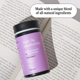 Mindhoney, Sync, адаптогенные и ноотропные, 60 капсул