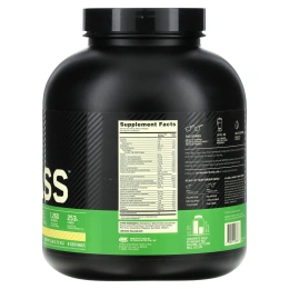 Optimum Nutrition, Serious Mass, порошок для набора веса (гейнер) с высоким содержанием протеина, вкус банан, 2720 г (6 lb)