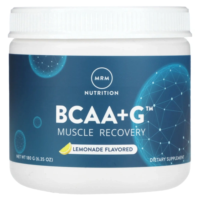 MRM, BCAA+G , со вкусом лимонада, 0,396 фунта (180 г)