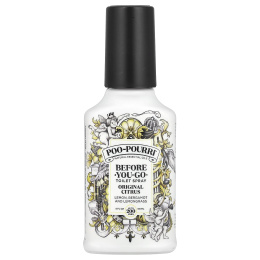 Poo-Pourri, Before-You-Go, спрей-освежитель для туалета, со свежим цитрусовым ароматом, 118 мл (4 жидк. унции)