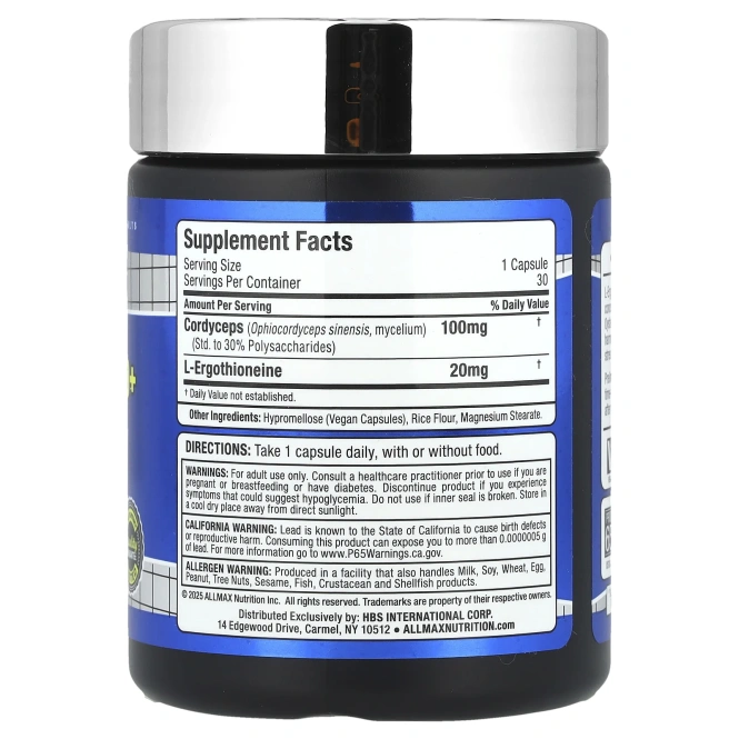 ALLMAX, EGT 20+`` 30 капсул