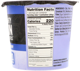 FlapJacked, "Могучий маффин" с пробиотиками, черничный, 1,94 унции (55 г)