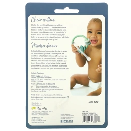 Itzy Ritzy, Ritzy Rattle, силиконовый прорезыватель с погремушкой, для детей от 3 месяцев, кактус, 1 прорезыватель для зубов